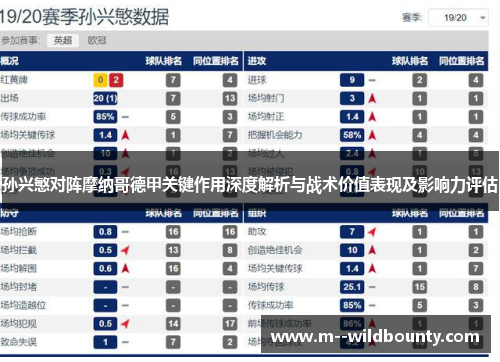 孙兴慜对阵摩纳哥德甲关键作用深度解析与战术价值表现及影响力评估